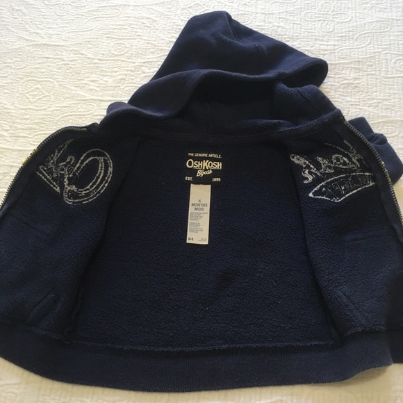 6m (4/$20) OshKosh Hoodie - Picture 4 of 6